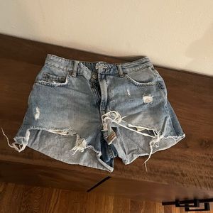 Zara jean shorts